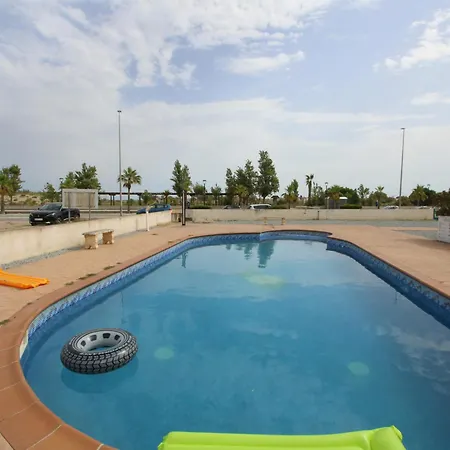Casa Cerca Del Mar Con Piscina, A/c Opcional, Admite Mascotas, Playa Perros, Deltebre - Es-184-17 בית נופש *