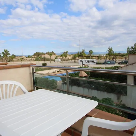 Casa Cerca Del Mar Con Piscina, A/c Opcional, Admite Mascotas, Playa Perros, Deltebre - Es-184-17 ריומאר